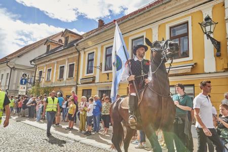 Izjemen obisk zaznamoval 50. Dneve narodnih noš in oblačilne dediščine v Kamniku (Boštjan Tacol)  (14)